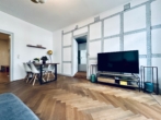 Wohnzimmer-Essbereich - Charmante 4 -Zimmer-Wohnung inkl. EBK im Herzen von Coburg