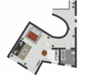 Grundriss - Zentral gelegene 1-Zimmer-Eigentumswohnung in Eisfeld