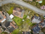 Luftansicht senkrecht - Stadtnahes Zweifamilienhaus auf traumhaftem Grundstück in Coburg