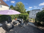 Terrasse - Zauberhaftes, romantisches Häuschen am Stadtrand Coburgs