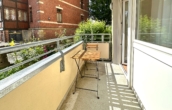 Balkon - IN VORBEREITUNG – Hochwertig sanierte 1-Zi.-Wohnung im Zentrum Coburgs mit Balkon, Einbauküche und inkl. Stellplatz