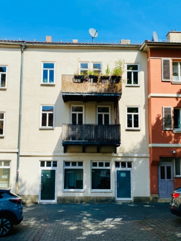 Tolle 3-Zimmer-Stadtwohnung im Fachwerkstil mit Balkon und inkl. EBK, 96450 Coburg, Etagenwohnung