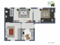 Grundriss Wohnung EG