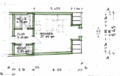 Grundriss 3. OG - Gemütliche, zentral gelegene 1-Zimmer-Wohnung in Coburg