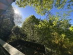 Ausblick vom Balkon - COBURG-FESTUNGSBERG, Freizeitgrundstück mit massivem Gartenhaus