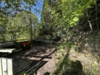 Separate Terrasse (Grillplatz) - COBURG-FESTUNGSBERG, Freizeitgrundstück mit massivem Gartenhaus